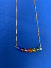 Swarovski® Halskette Regenbogen